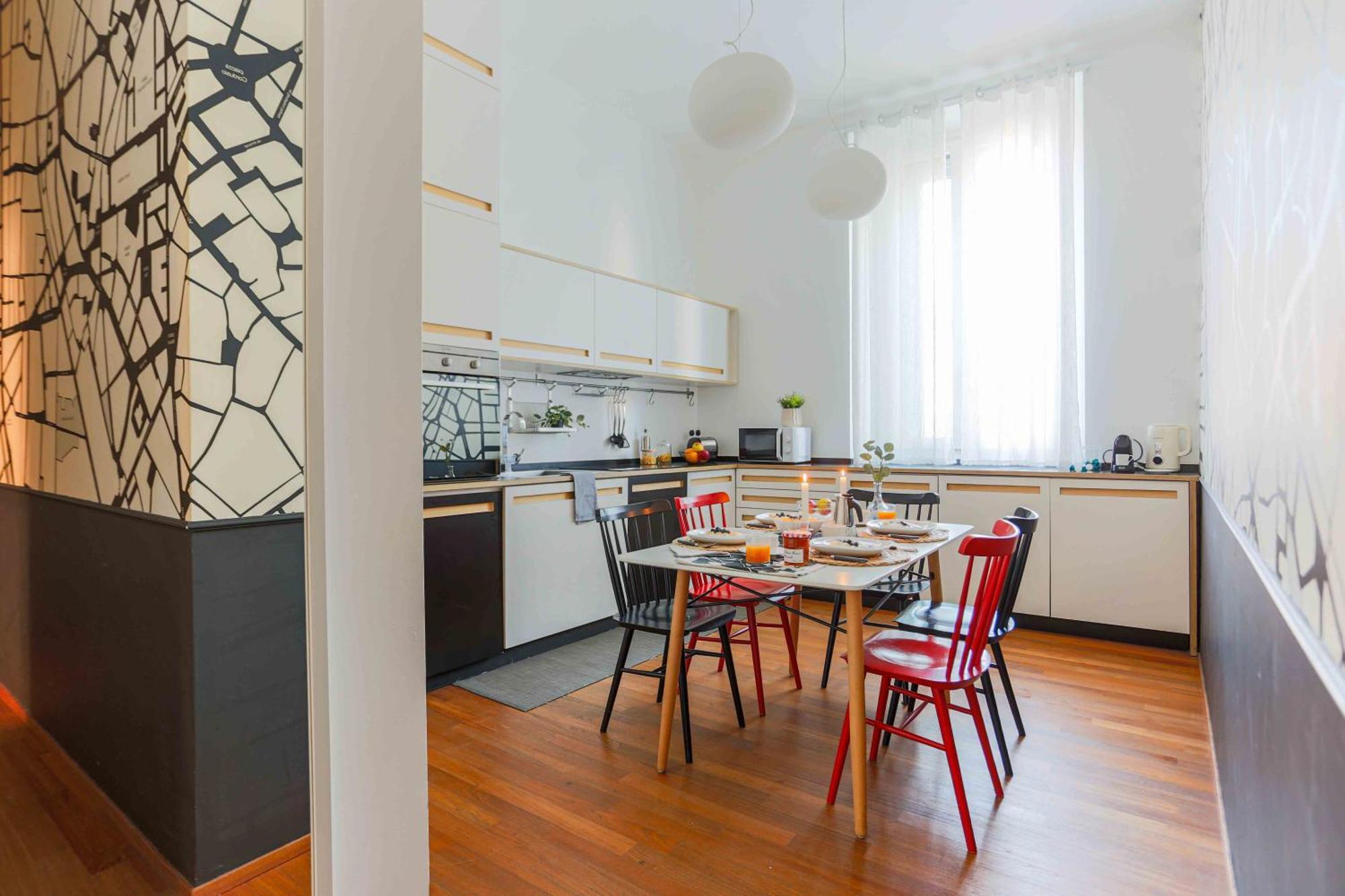 The Rent - Near Porta Romana Appartement Milaan