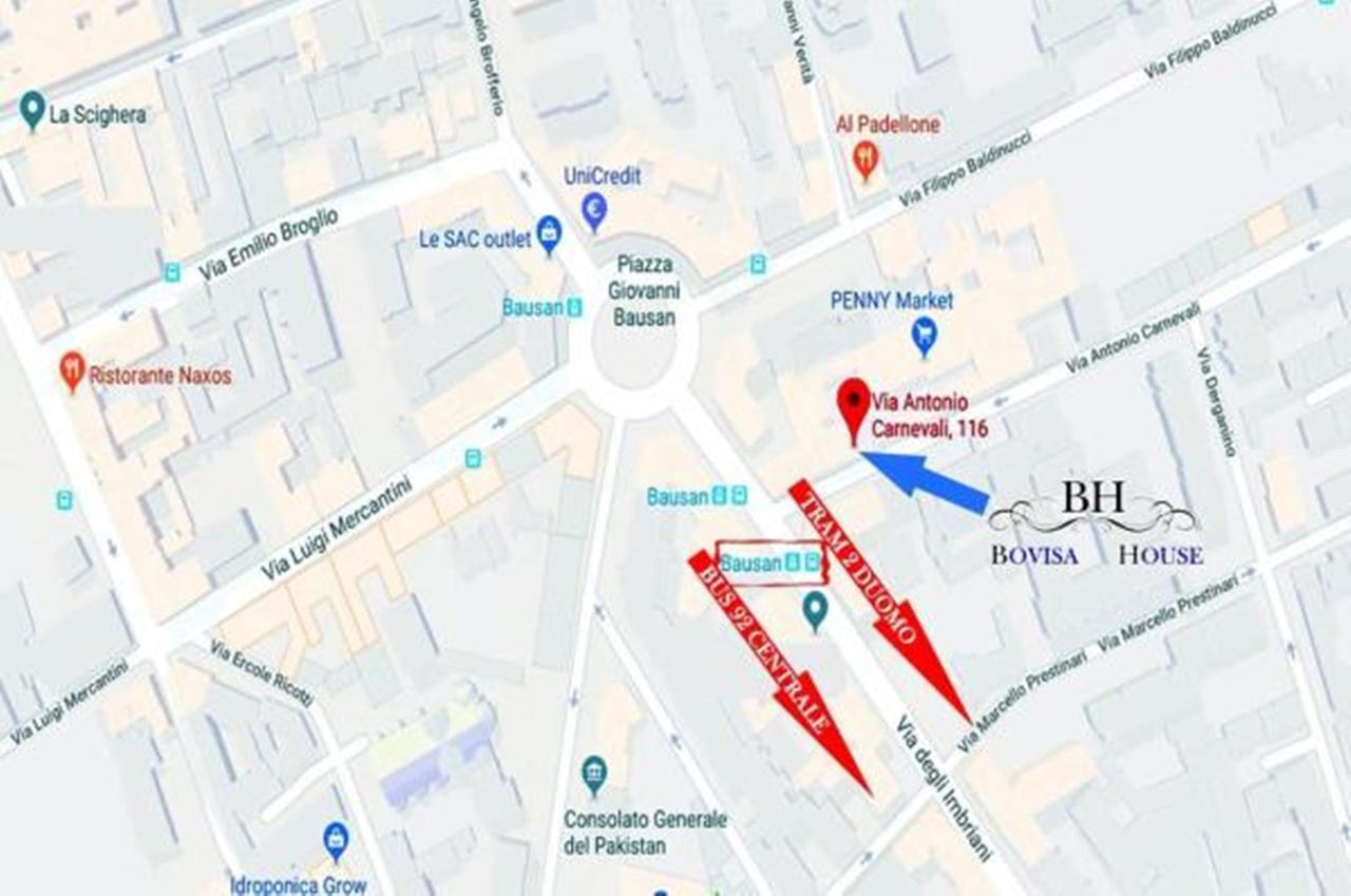 Bovisa House Private Gjestgiverier Milano