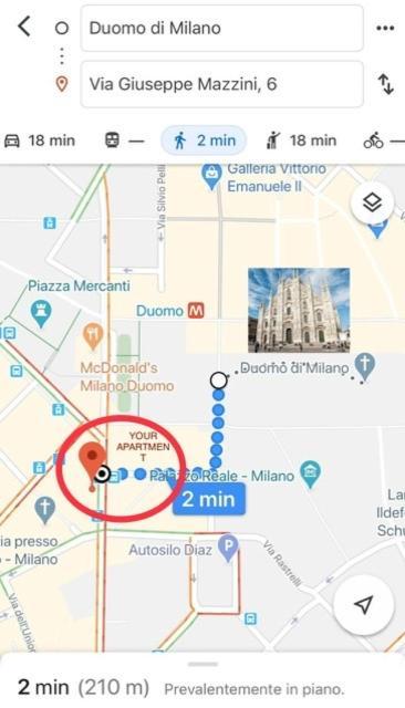 On The Corner With Piazza Duomo Apartment Milan