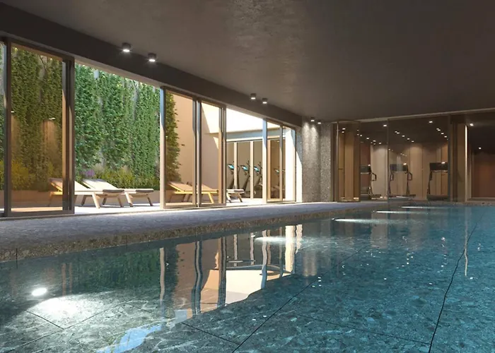 Modern Apartment With Spa - Gym And Pool