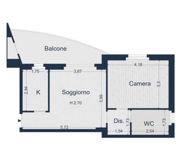 Flo House, Universita Bicocca Leilighet *