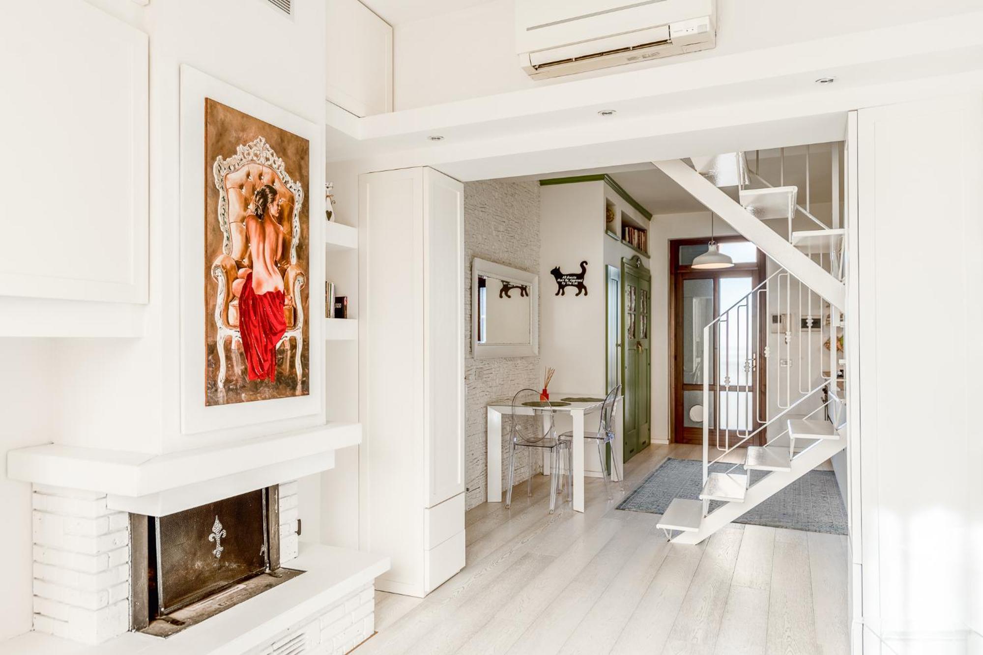 Bright Loft - Free Private Parking Lejlighed *