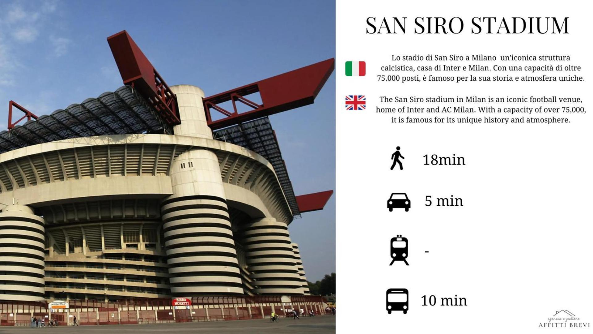Appartement Sunny San Siro Stadio *