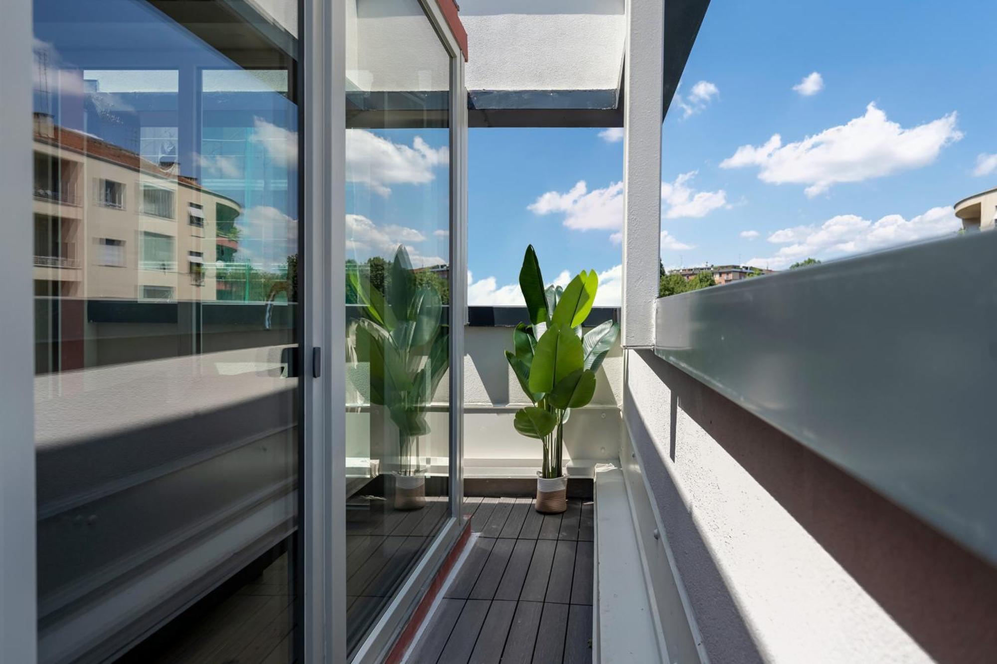 Rooftop Design Con Terrazzo - Duomo-porta Romana Appartamento