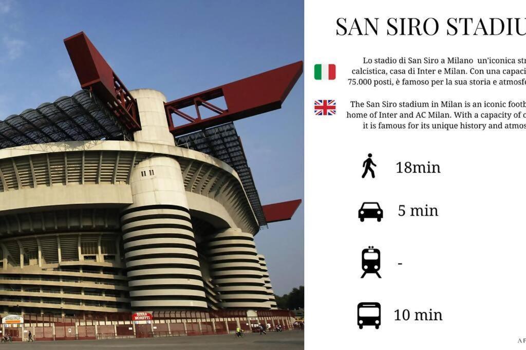 Sunny San Siro Stadio Milaan