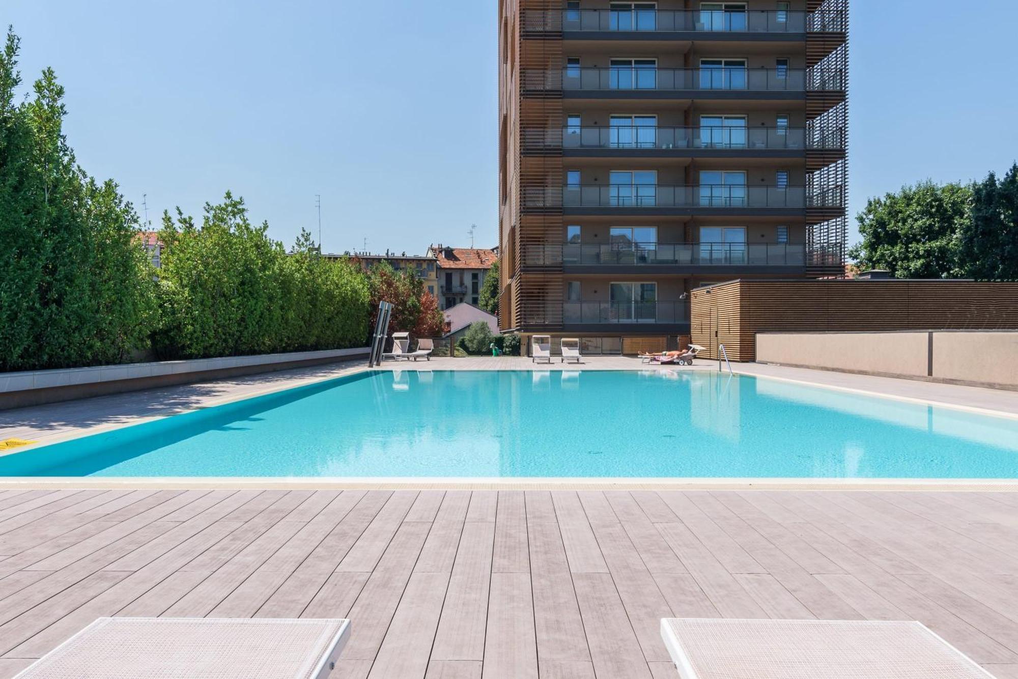Luxury Flat With Pool Gym Spa Parking - Unit9b Milano