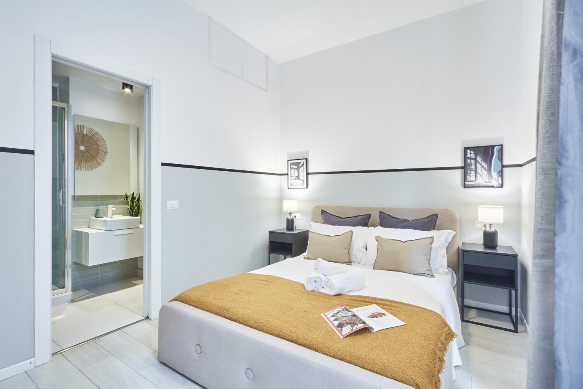 Elegante Minimal Dai Tocchi Botanici Appartement *