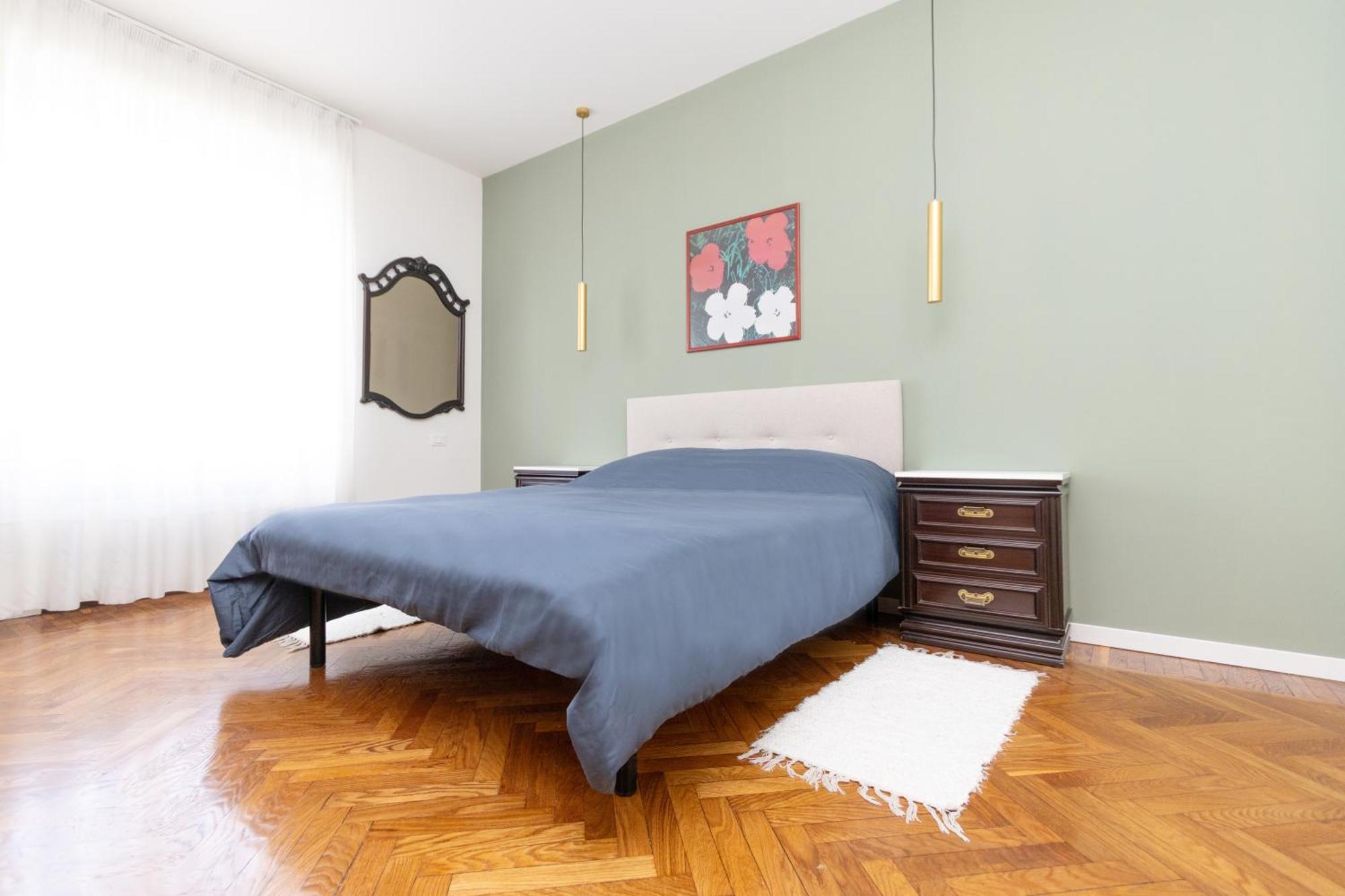 Lejlighed Modern With Balcony And Park View