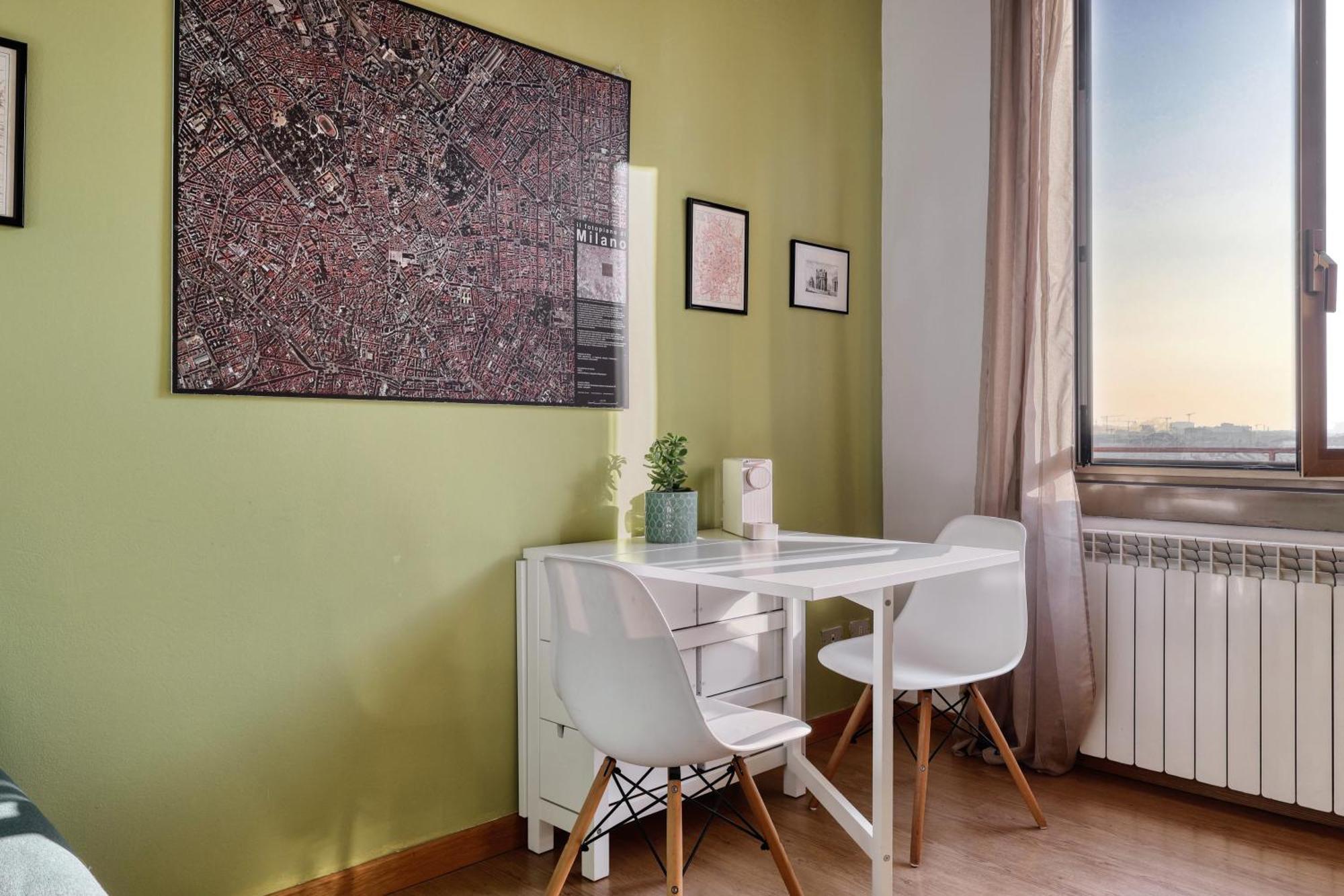 Appartamento View, Elegant In Milan's Rooftops Milano