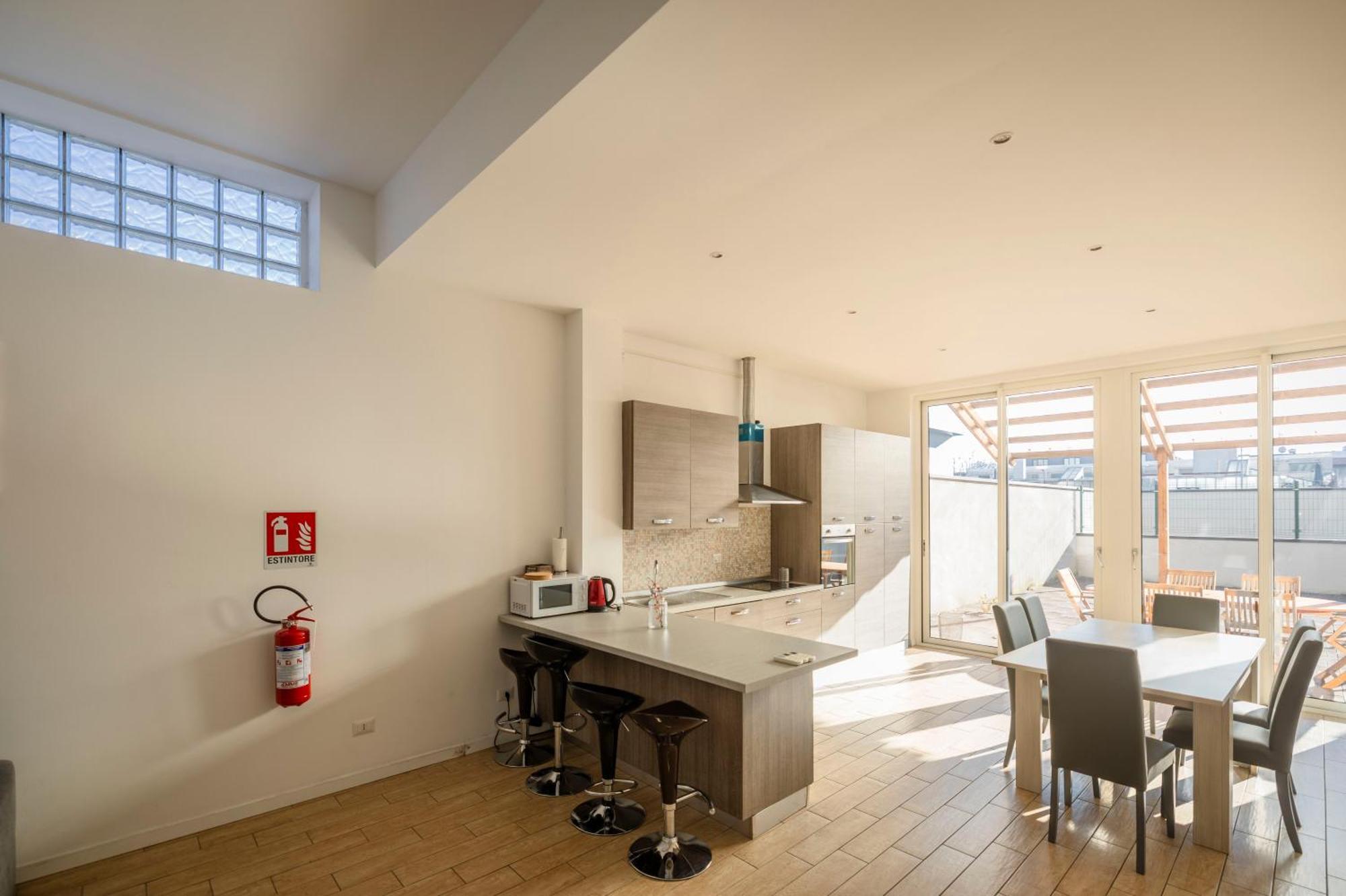 Magnifico Con Doppio Terrazzo Lejlighed