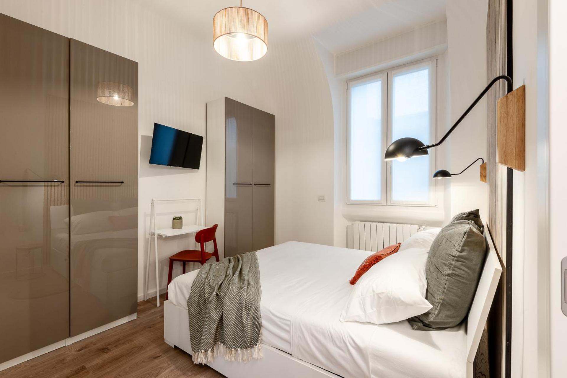 Stayeasy Sauli - 2 Bedrooms, 2 Bathrooms - Station Apartment Milan