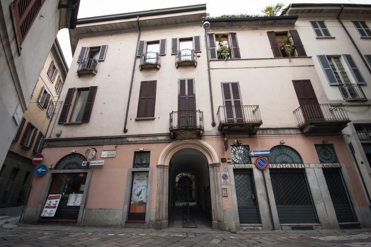 Fancy Blue Duomo Duplex Apartment Milan