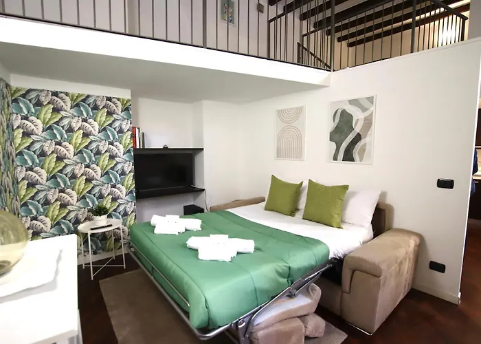 Navigli-Duomo Rehomes Green Loft