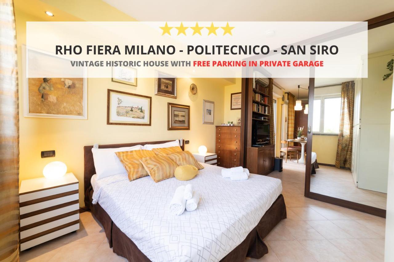 Leilighet Rho-fiera Vintage House & Garage Privato