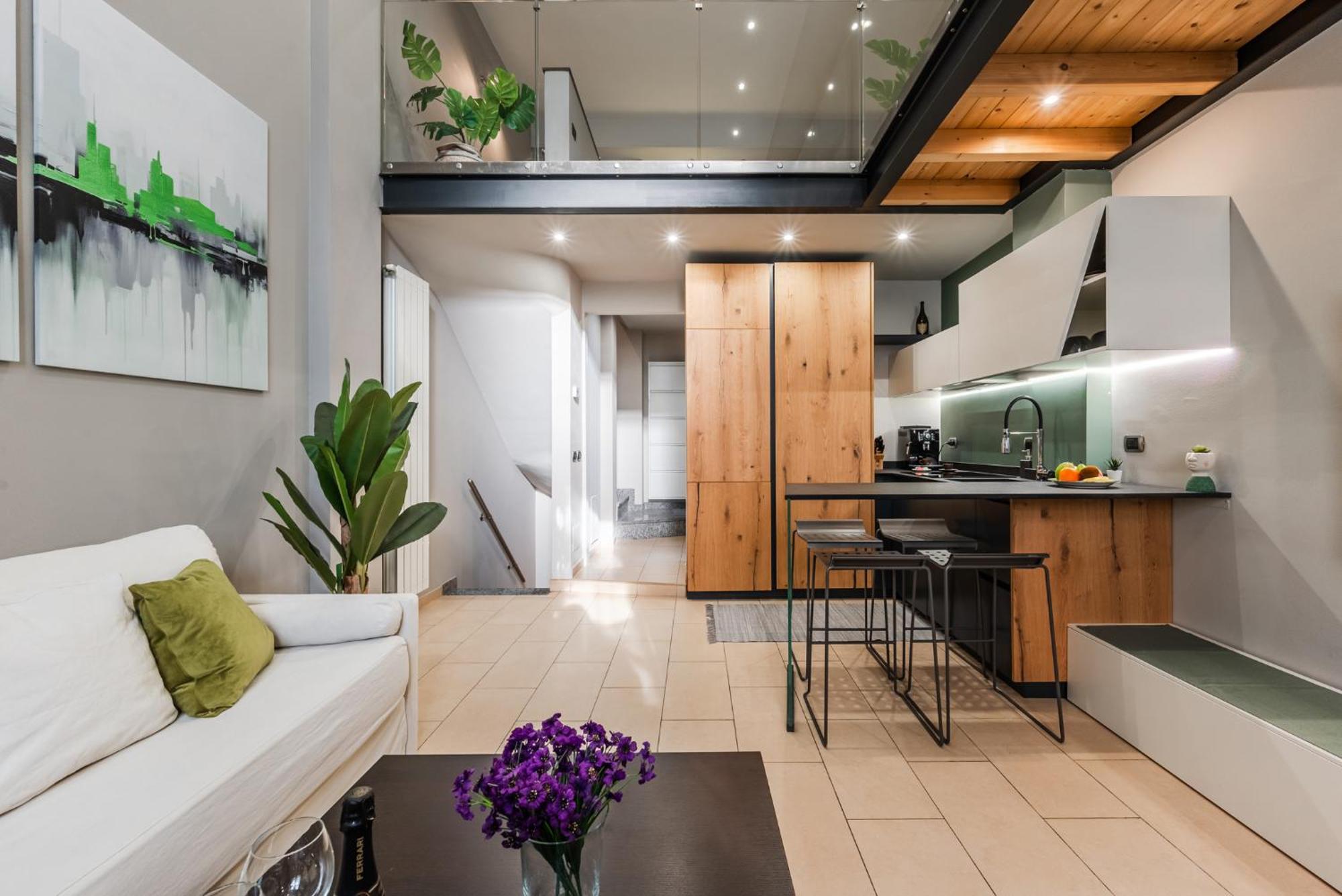 The Skyline Loft - Bosco Verticale Area Apartment Mailand