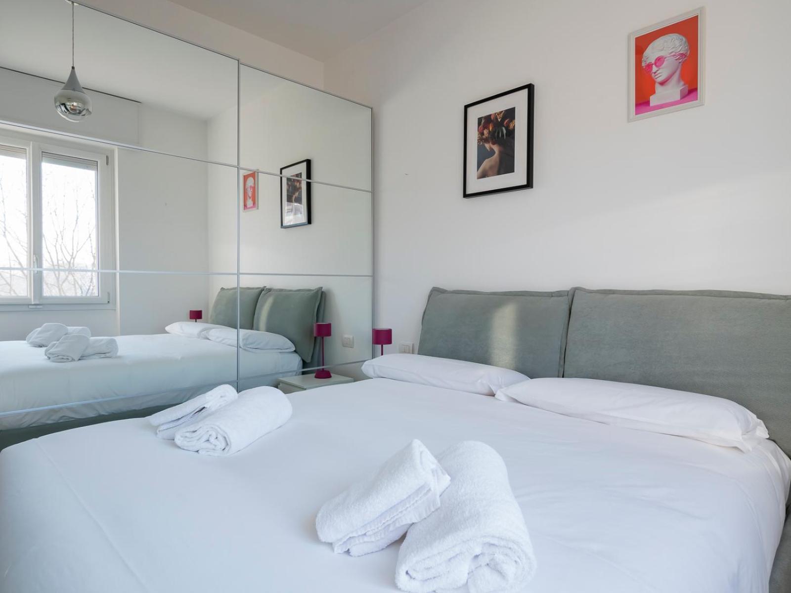 Loft Charme: Bilocale Con Balcone Lejlighed *