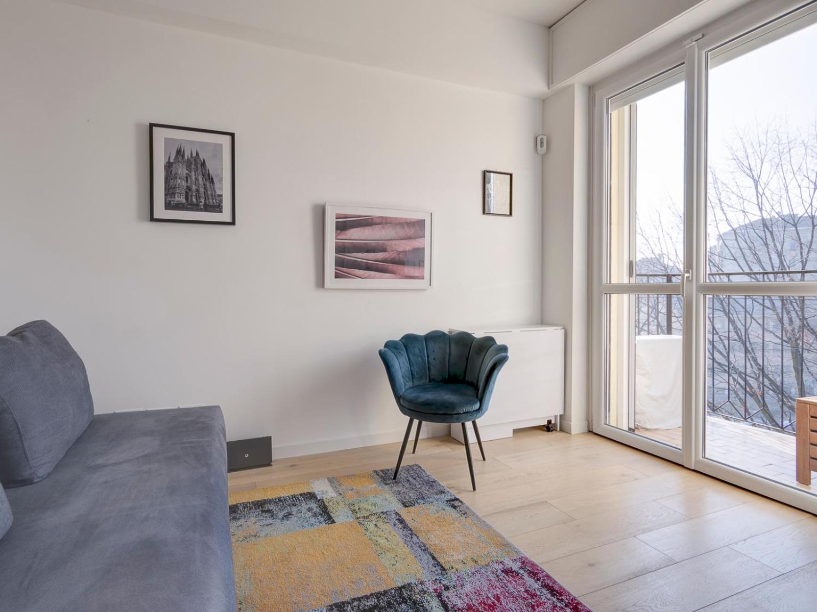 Lejlighed Loft Charme: Bilocale Con Balcone