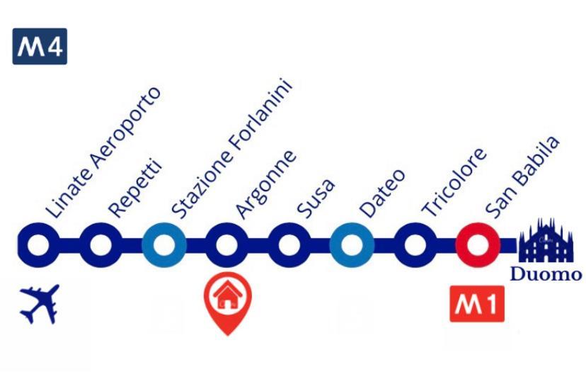 A 10 Min Dal Duomo - Trilocale Moderno Con 3 Letti E 2 Bagni In Citta Studi Milan