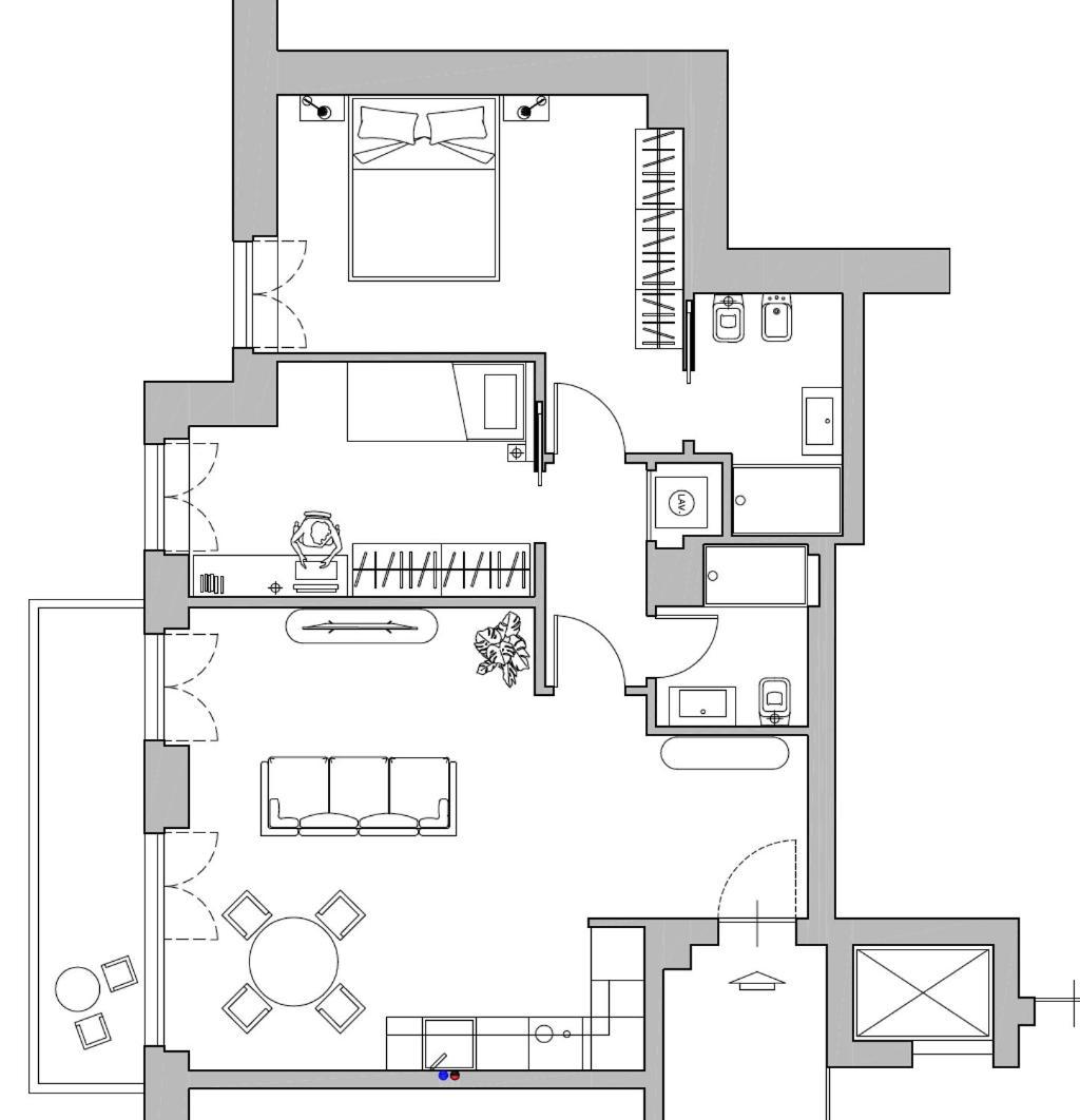 Luxury 2 Bedroom Apartament, Close To San Siro, Fiera And 10 Min Metro To Duomo Leilighet Milano