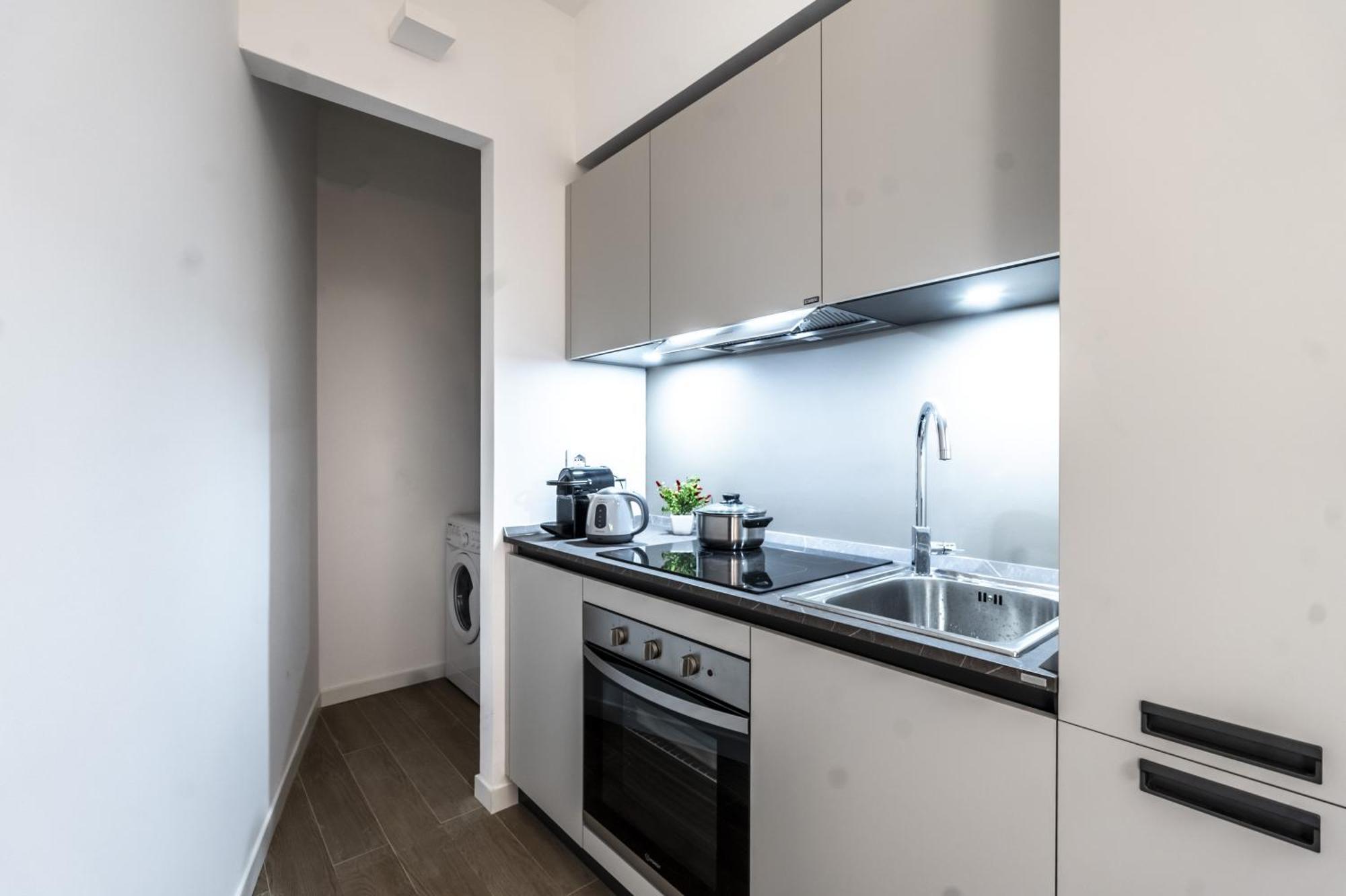 Lejlighed Free Parking - Duomo Centro Modern - Private Gym - Metro