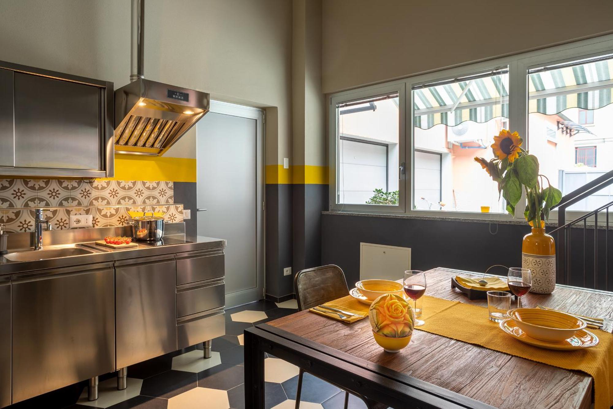 Appartamento Duomo-porta Venezia Design Loft Giallo 2 Milano