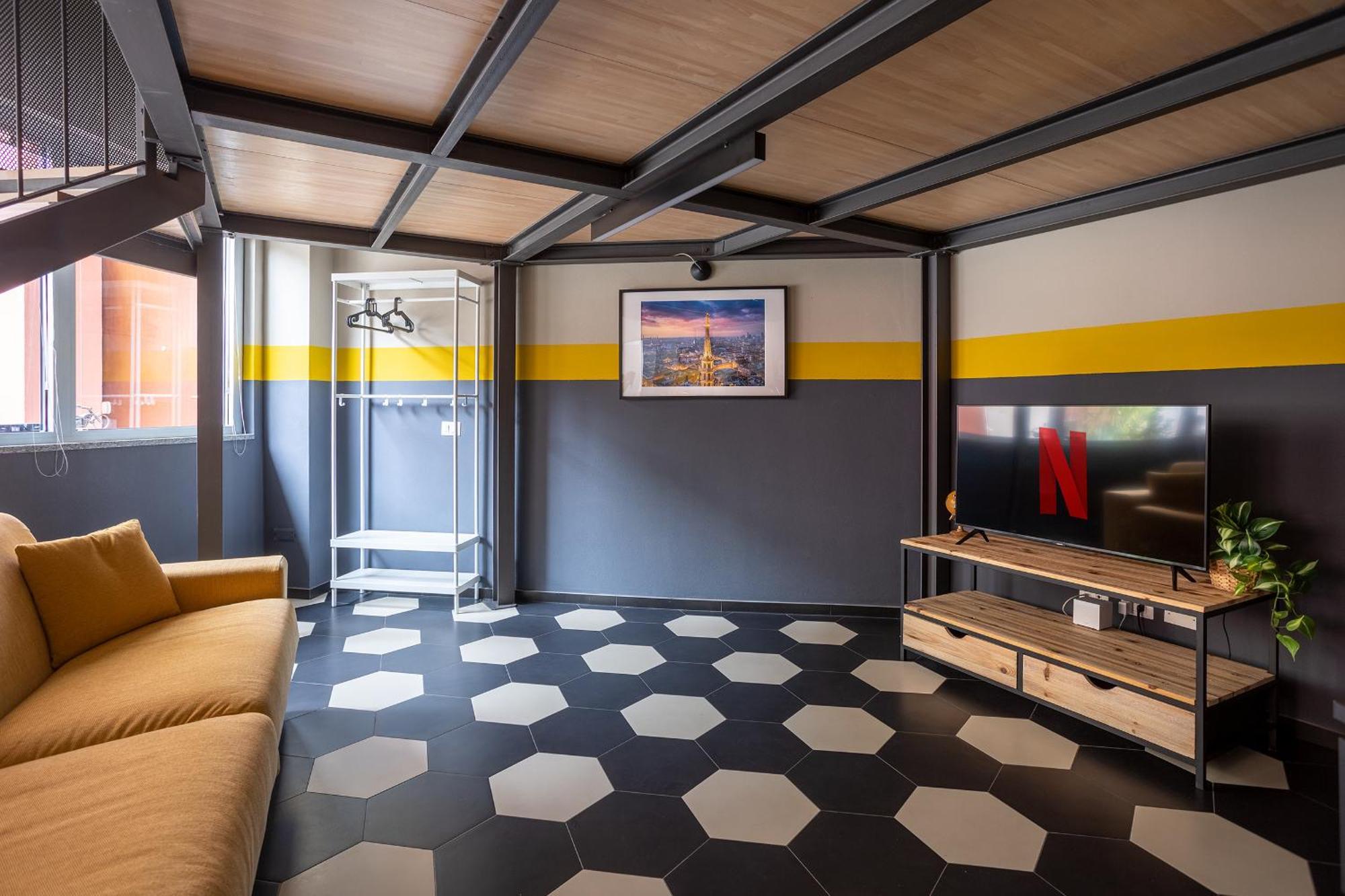 Appartamento Duomo-porta Venezia Design Loft Giallo 2