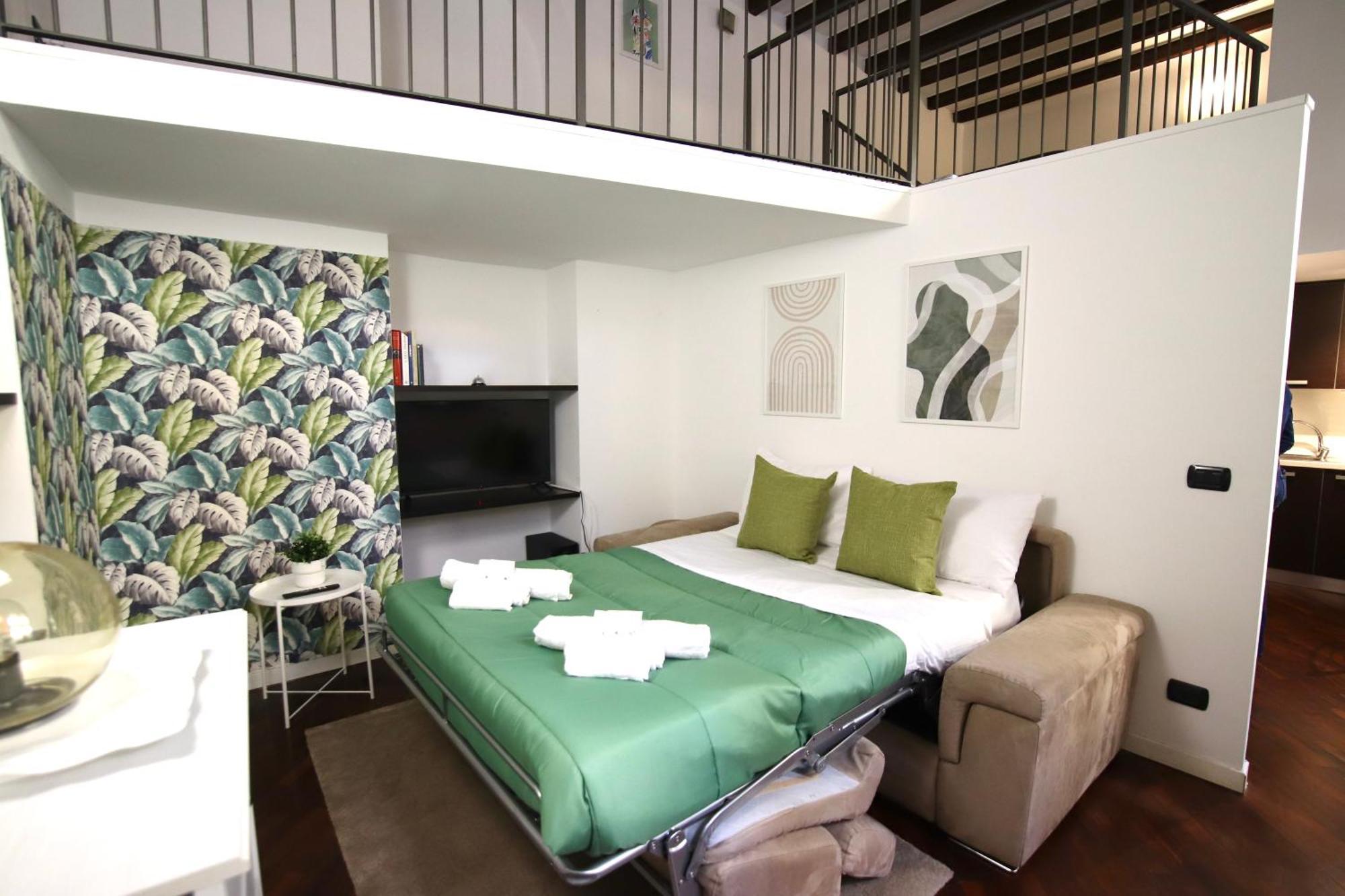 Navigli-duomo Rehomes Green Loft Leilighet