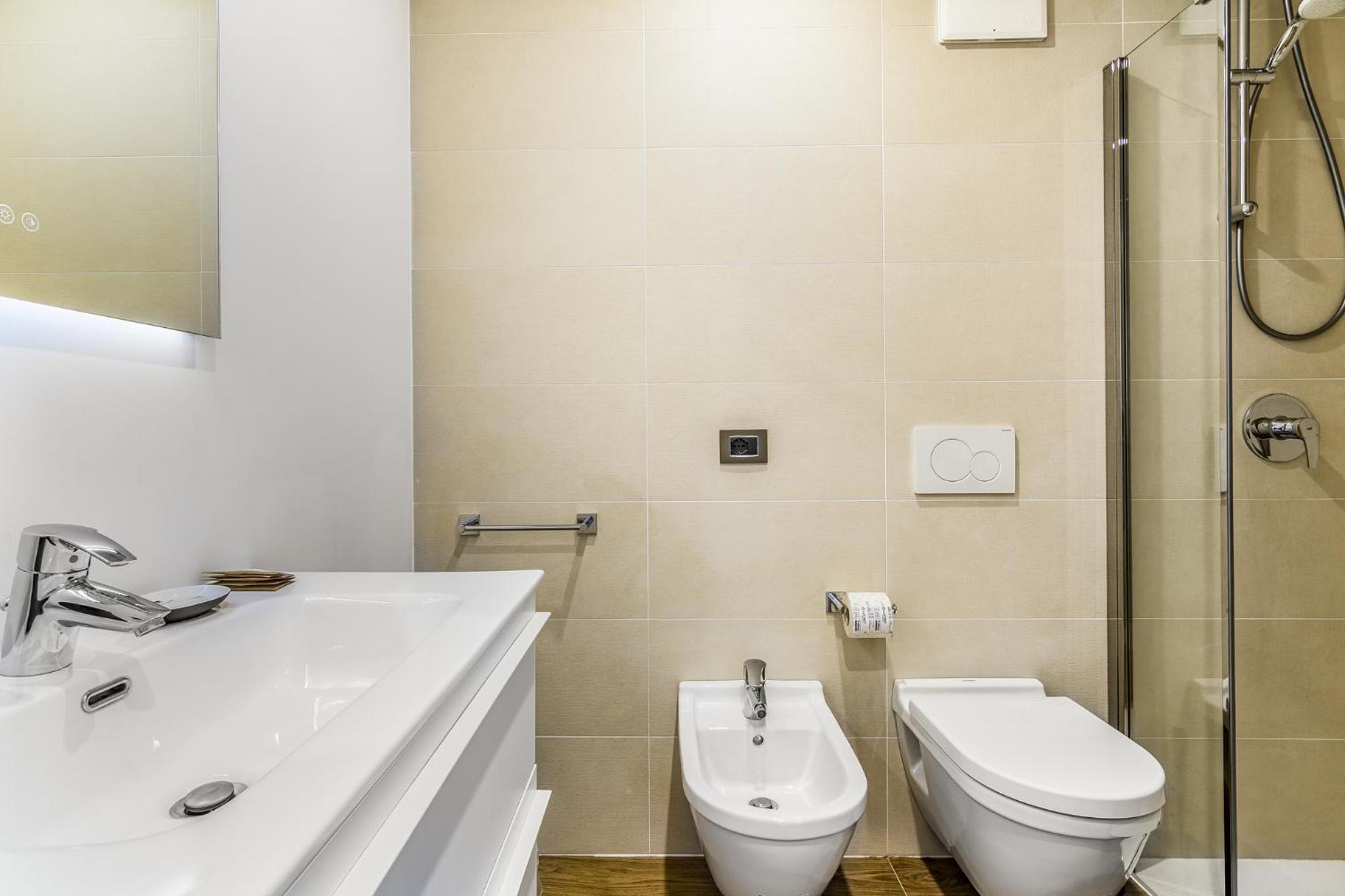 Leilighet Penthouse Terrace Piranesi 4pax Wifi