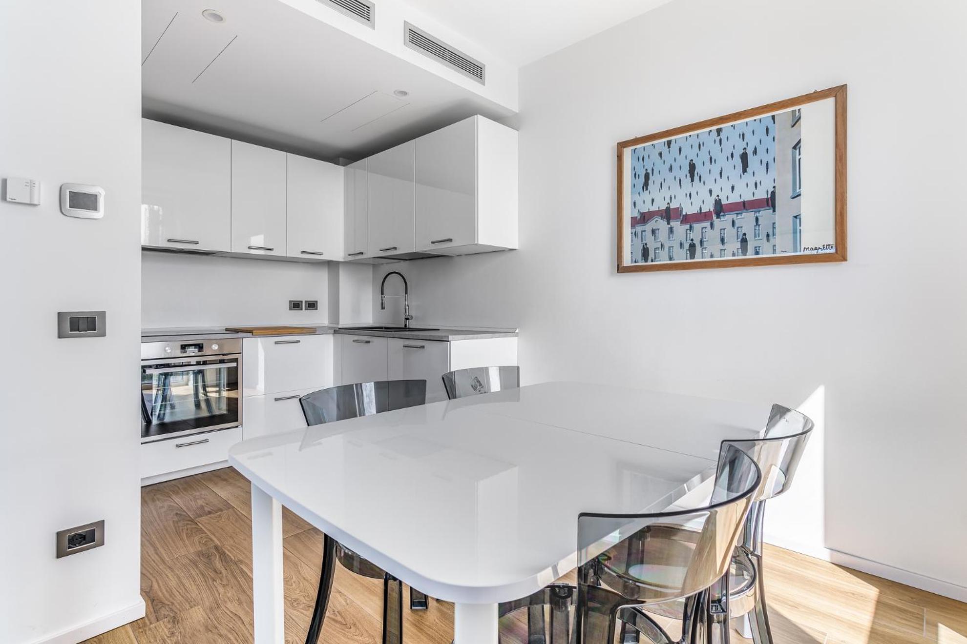 Penthouse Terrace Piranesi 4pax Wifi Leilighet *
