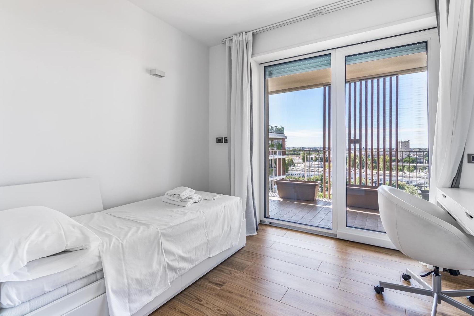 Leilighet Penthouse Terrace Piranesi 4pax Wifi Milano