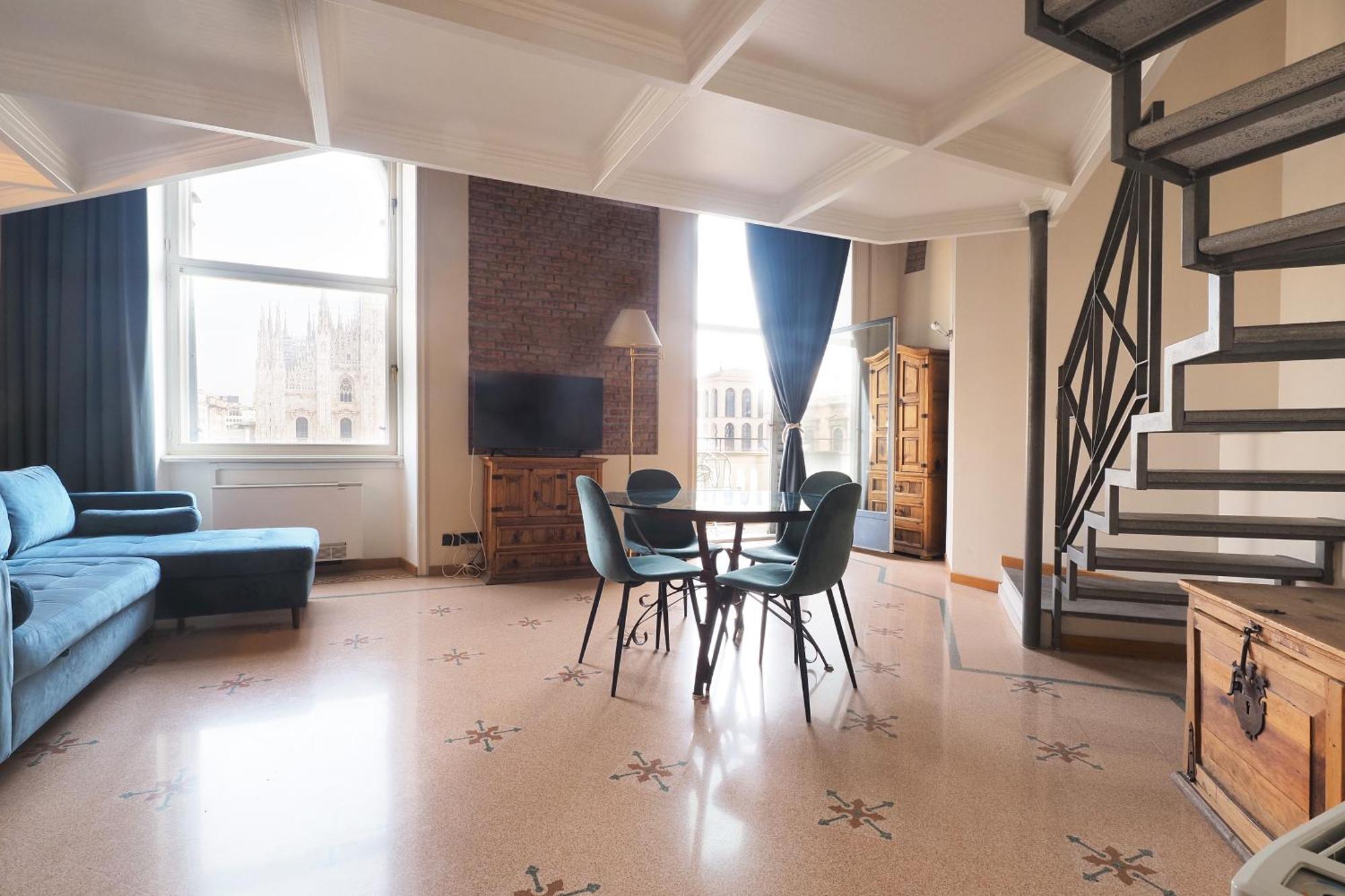 Duomo Cathedral View - Luxury Apartment Mailand