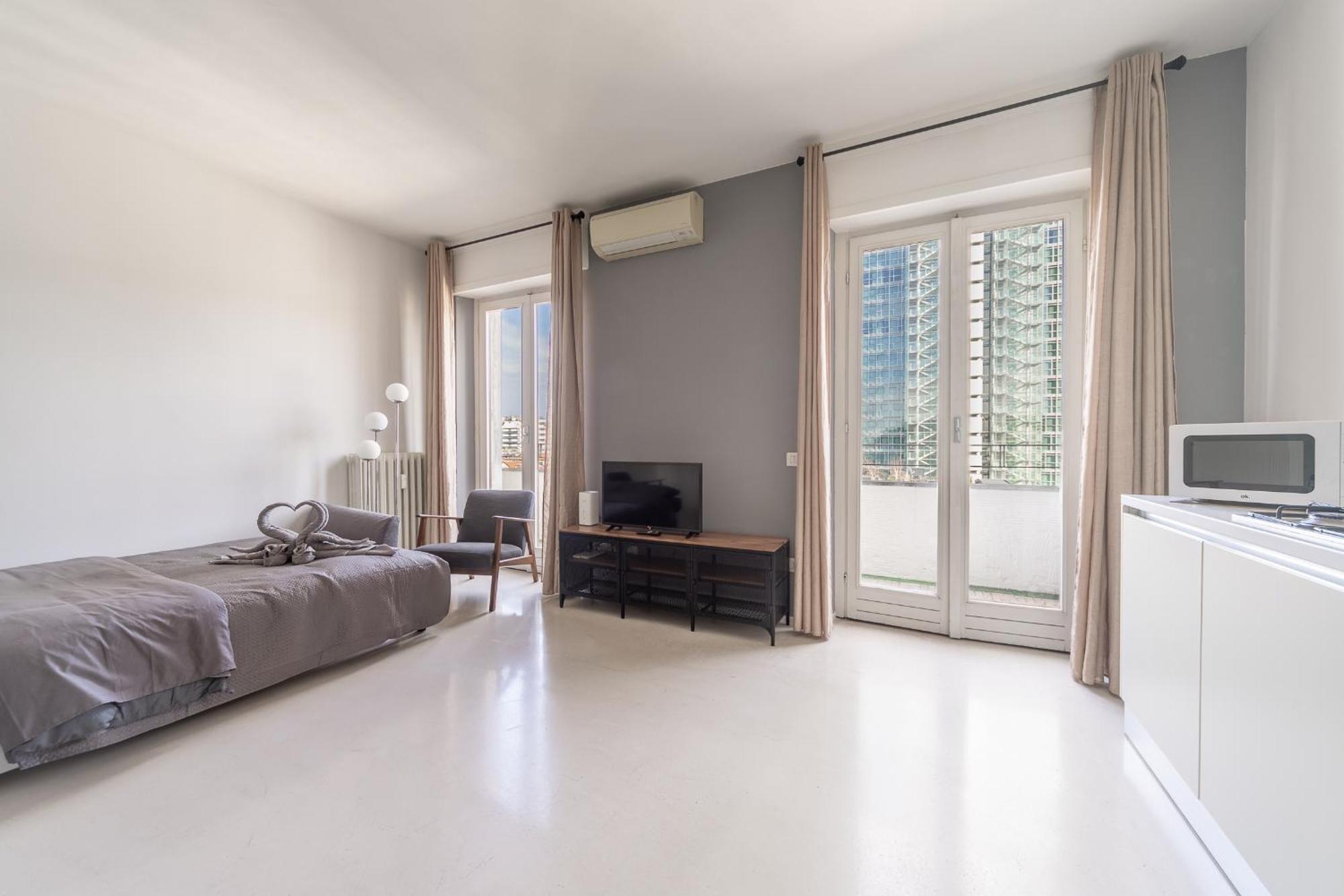 La Vista Sulla Citta - 8vo Piano Attico Mozzafiato * Milano